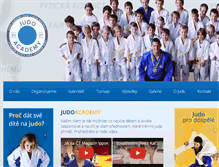 Tablet Screenshot of judoprodeti.cz